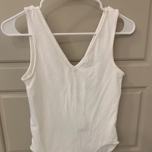 White Gap bodysuit